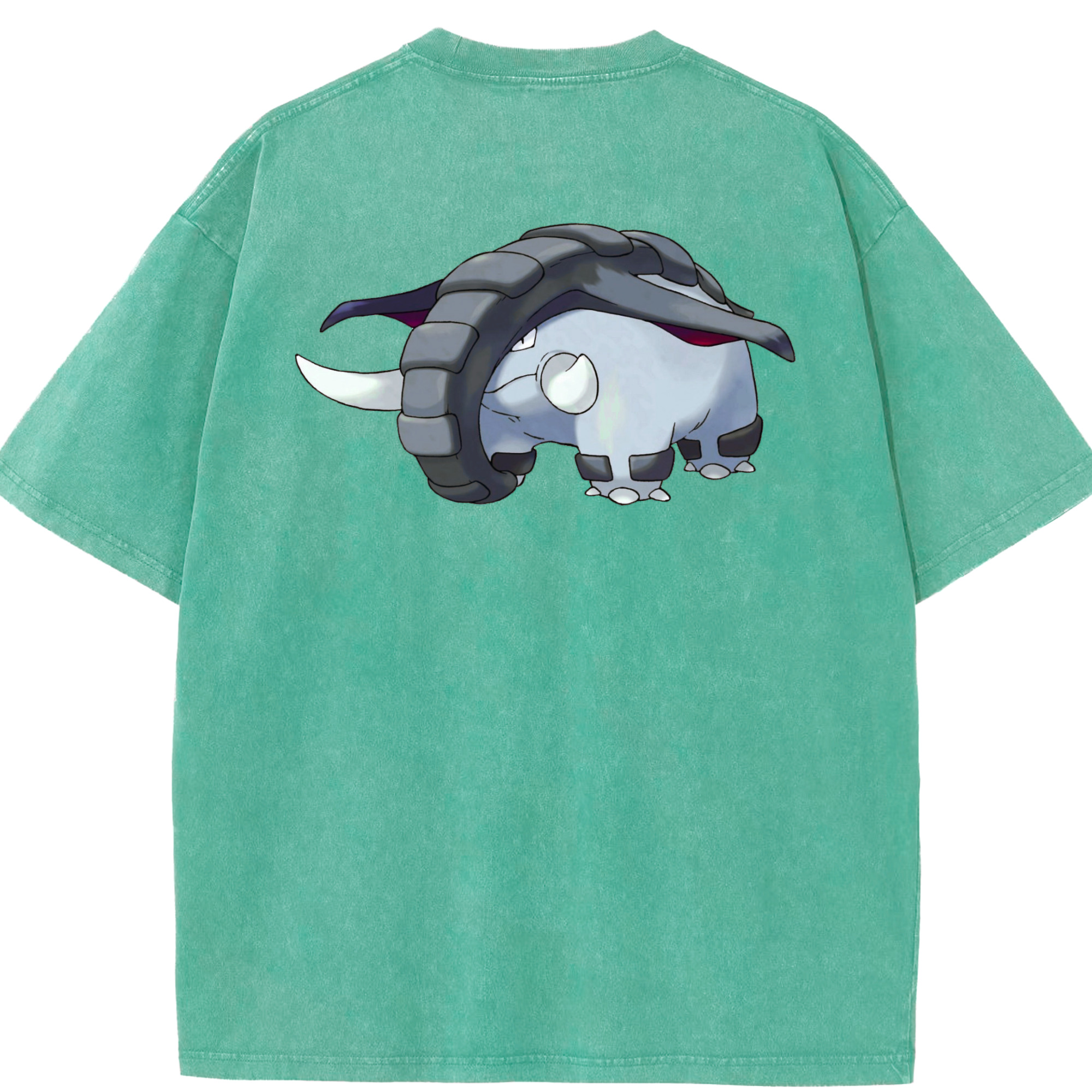 （画像用） ポケットモンスター Pokémon 綿100% ヴィンテージ風 半袖Tシャツ（背面プリント）